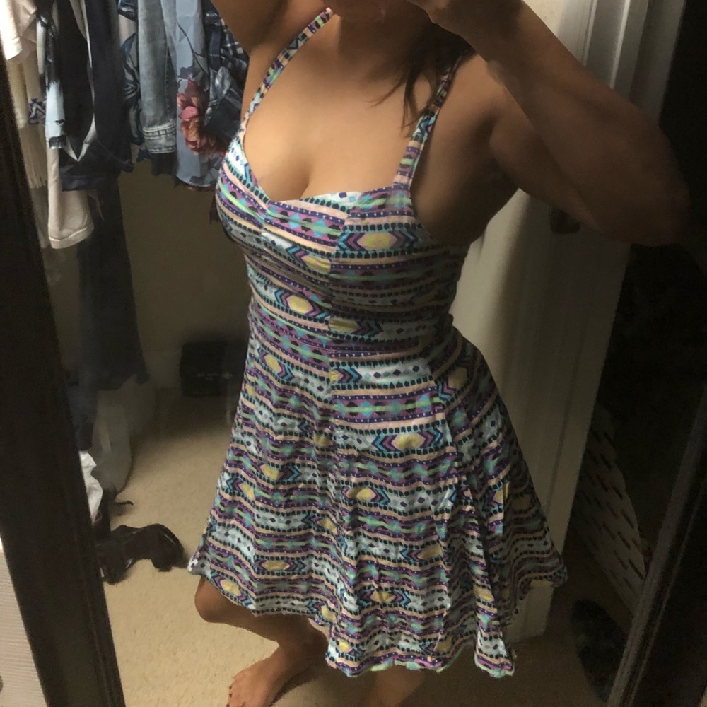 SOLD ****Two mini dresses